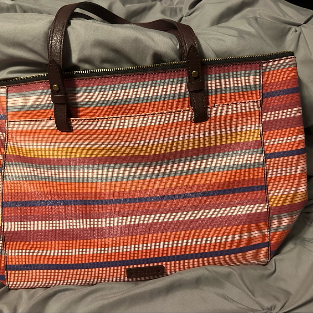 Fossil Multicolor Rachel Tote Bag